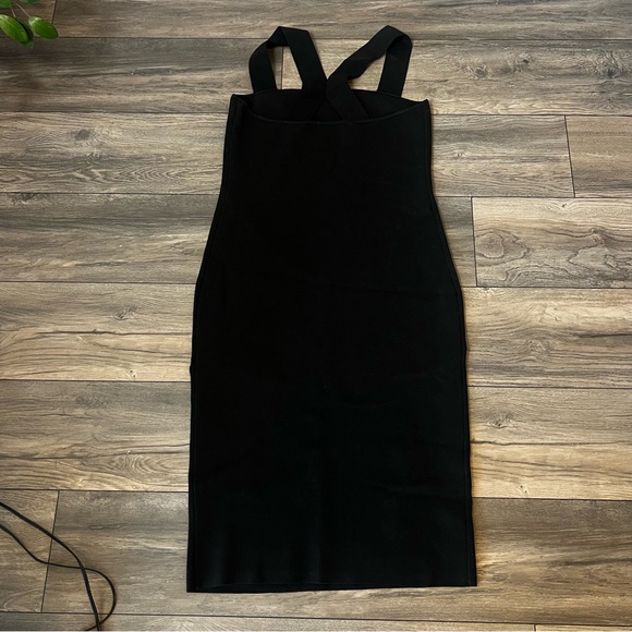 Express Body Contour Black Dress Large - Picture 13 of 14